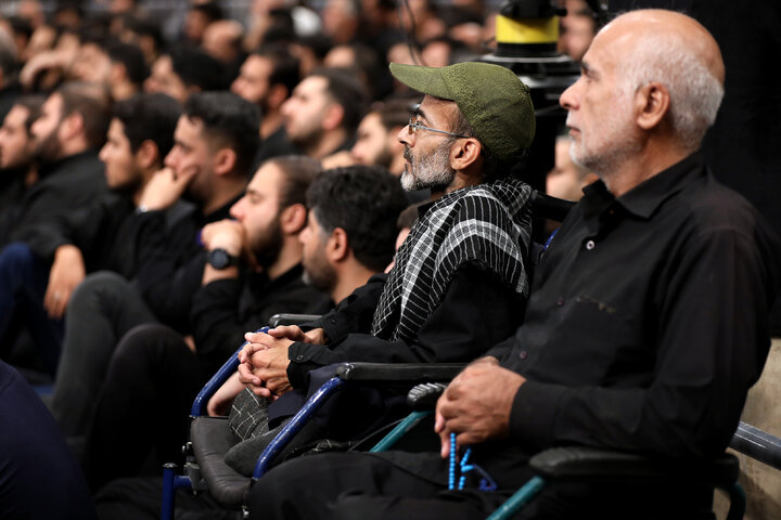 Photos: Third night of Muharram mourning ceremonies on eve of Tasu’a held in the Imam Khomeini (ra) Hussainiyah