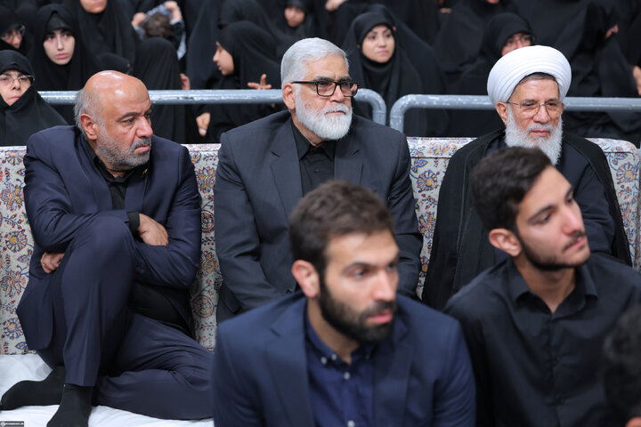 Photos: Third night of Muharram mourning ceremonies on eve of Tasu’a held in the Imam Khomeini (ra) Hussainiyah