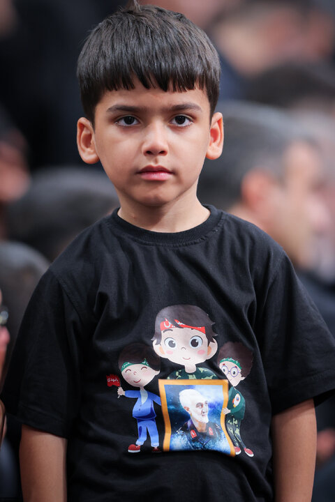 Photos: Third night of Muharram mourning ceremonies on eve of Tasu’a held in the Imam Khomeini (ra) Hussainiyah