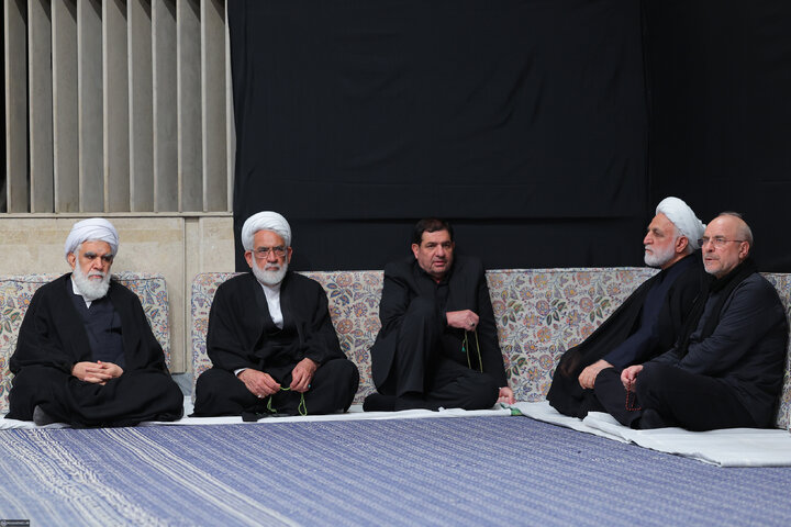 Photos: Third night of Muharram mourning ceremonies on eve of Tasu’a held in the Imam Khomeini (ra) Hussainiyah