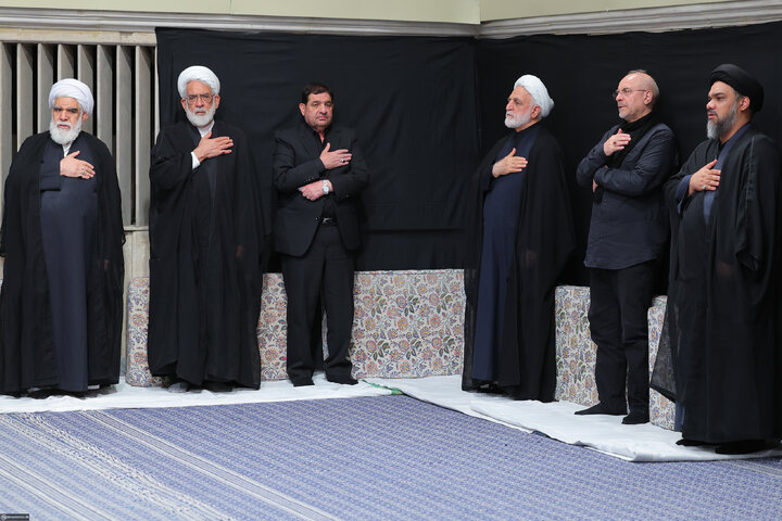 Photos: Third night of Muharram mourning ceremonies on eve of Tasu’a held in the Imam Khomeini (ra) Hussainiyah