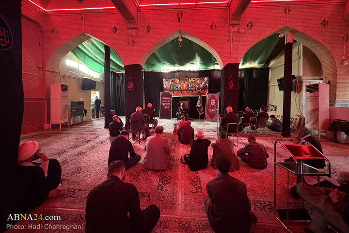 مراسم عزاداری حسینی در امامزاده موسی مبرقع(ع) شهر قم