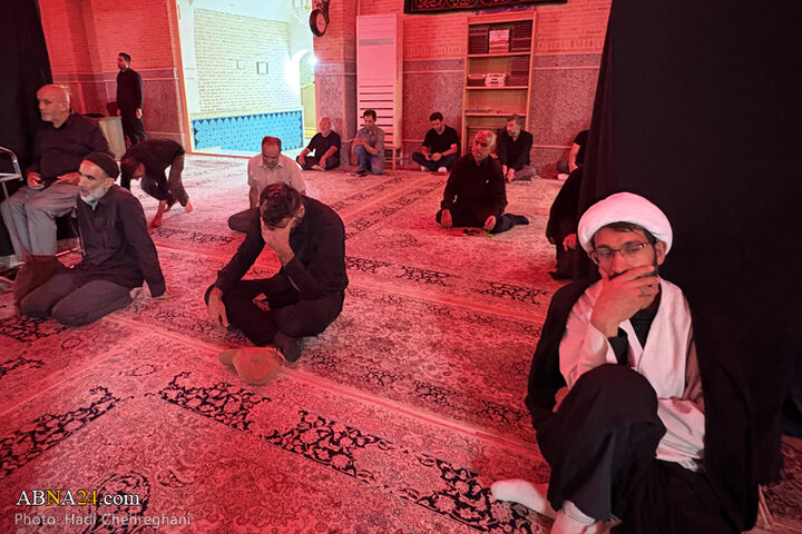 مراسم عزاداری حسینی در امامزاده موسی مبرقع(ع) شهر قم