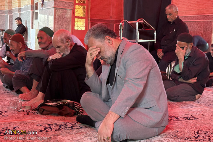 مراسم عزاداری حسینی در امامزاده موسی مبرقع(ع) شهر قم