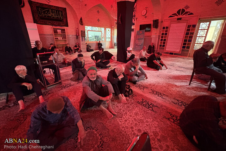 مراسم عزاداری حسینی در امامزاده موسی مبرقع(ع) شهر قم