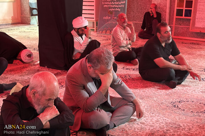 مراسم عزاداری حسینی در امامزاده موسی مبرقع(ع) شهر قم