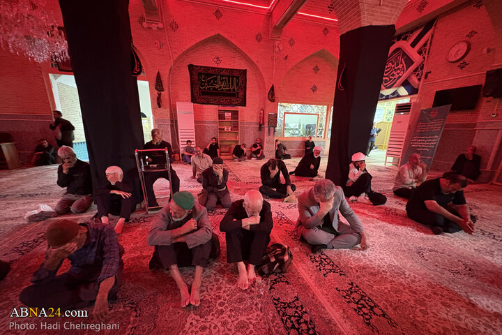 مراسم عزاداری حسینی در امامزاده موسی مبرقع(ع) شهر قم