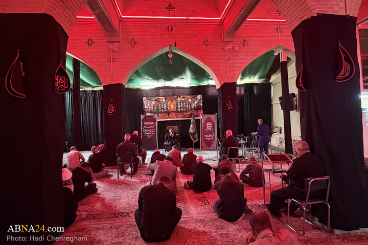 گزارش تصویری | مراسم عزاداری حسینی در امامزاده موسی مبرقع(ع) شهر قم