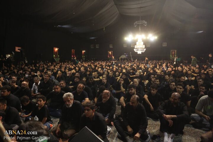 مراسم عزاداری شب تاسوعای حسینی در هیئت عاشوراییان اصفهان