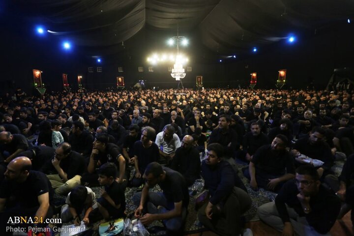 مراسم عزاداری شب تاسوعای حسینی در هیئت عاشوراییان اصفهان