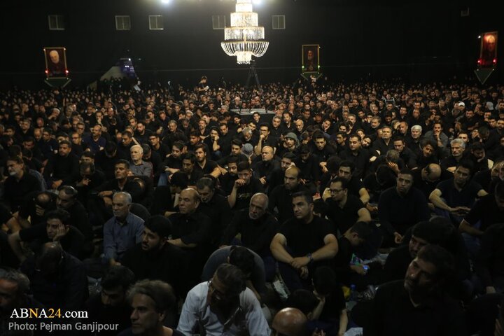 مراسم عزاداری شب تاسوعای حسینی در هیئت عاشوراییان اصفهان