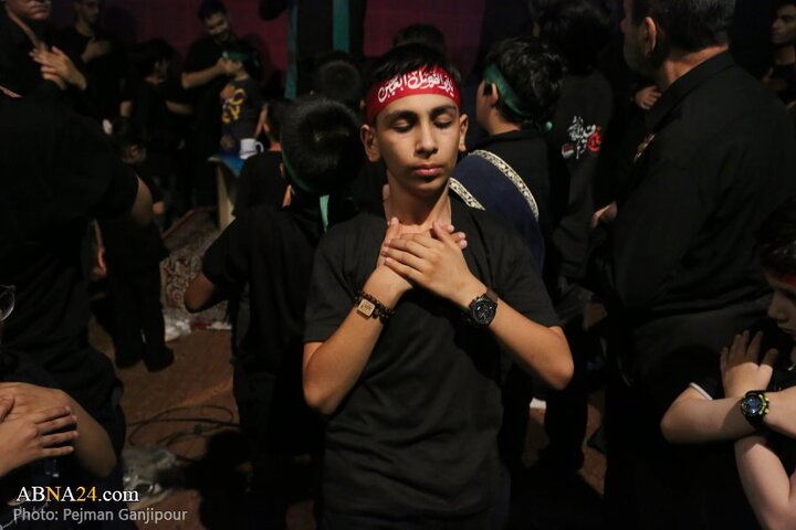 مراسم عزاداری شب تاسوعای حسینی در هیئت عاشوراییان اصفهان
