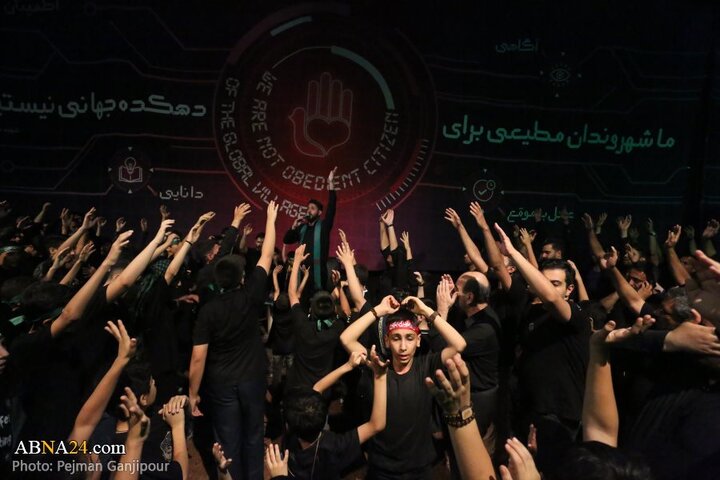 مراسم عزاداری شب تاسوعای حسینی در هیئت عاشوراییان اصفهان