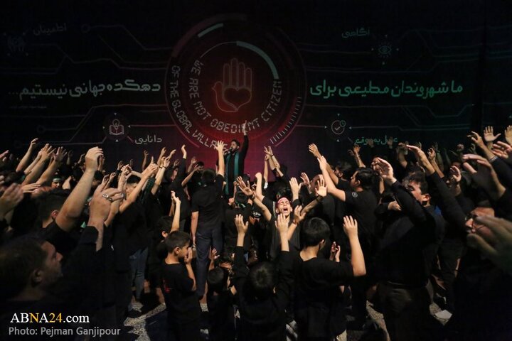 مراسم عزاداری شب تاسوعای حسینی در هیئت عاشوراییان اصفهان