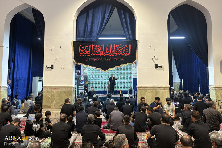 مراسم عزاداری دهه اول ماه محرم در هیئت لرستانی‌های مقیم قم