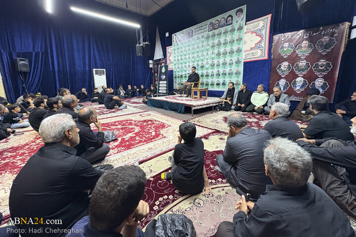 مراسم عزاداری دهه اول ماه محرم در هیئت لرستانی‌های مقیم قم