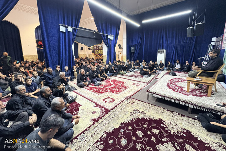 مراسم عزاداری دهه اول ماه محرم در هیئت لرستانی‌های مقیم قم