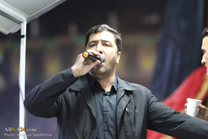 نهمین شب محرم در هیئت عزاداران محله عزیزآباد مارالان شهر تبریز