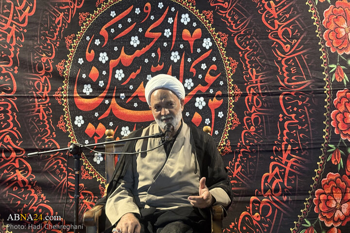 مراسم عزاداری شب تاسوعای حسینی در پردیسان قم