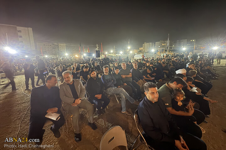 مراسم عزاداری شب تاسوعای حسینی در پردیسان قم