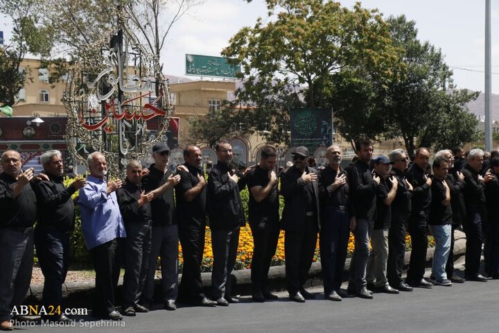 اجتماع عزاداران حسینی شهر تبریز در روز تاسوعا