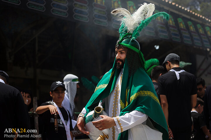 عزاداری مردم شهر قم در روز تاسوعای حسینی