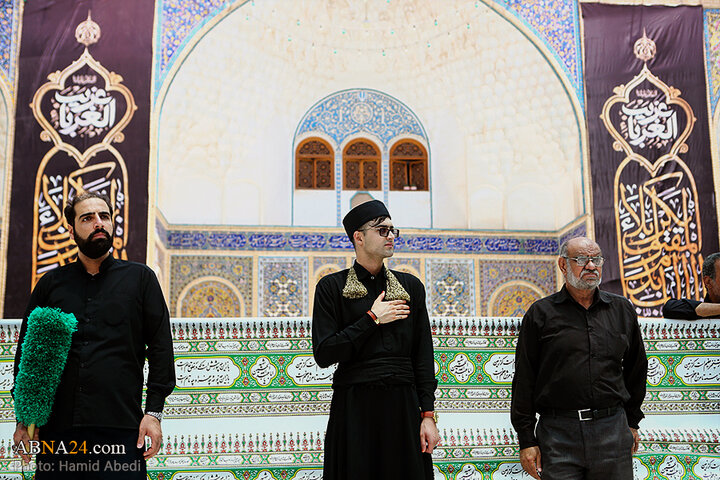 عزاداری مردم شهر قم در روز تاسوعای حسینی