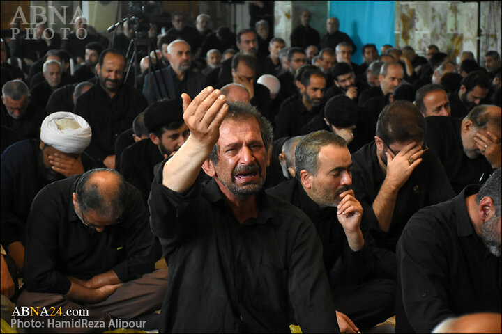گزارش تصویری | مراسم سوگواری صبح روز تاسوعای حسینی در رشت