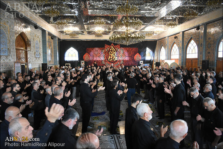گزارش تصویری | مراسم سوگواری صبح روز تاسوعای حسینی در رشت