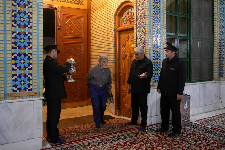 تقرير مصور/ مجلس عزاء ليلة تاسوعاء في حسينية الإمام الرضا (ع)