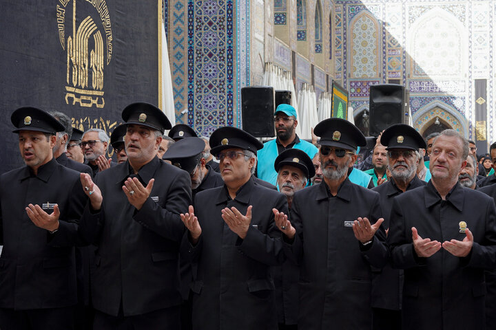 تقرير مصور/ عزاء موکب عالم آل محمد (ع) بمناسبة تاسوعاء الحسین(ع)