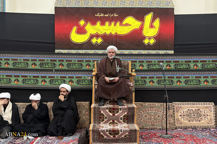 مراسم عزاداری تاسوعای حسینی در بیوت مراجع تقلید در شهر قم