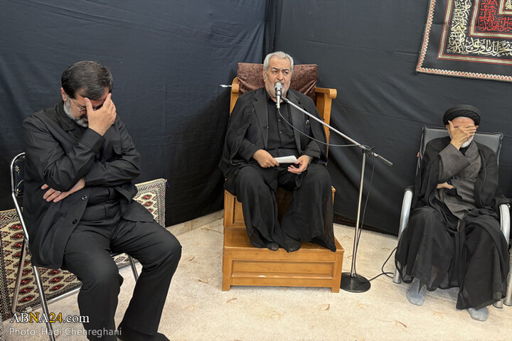 مراسم عزاداری تاسوعای حسینی در بیوت مراجع تقلید در شهر قم
