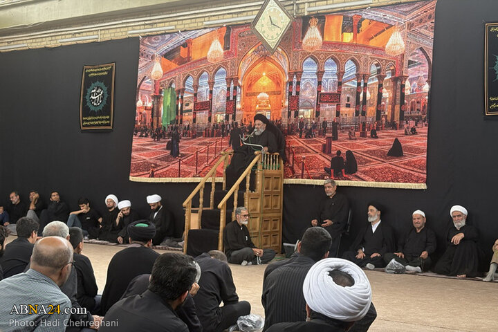 مراسم عزاداری تاسوعای حسینی در بیوت مراجع تقلید در شهر قم