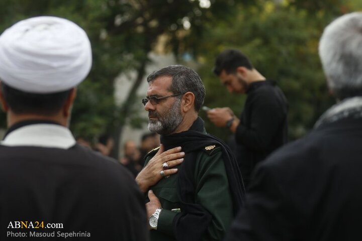 اجتماع هیئات حسینی شمال‌غرب شهر تبریز در روز تاسوعای حسینی