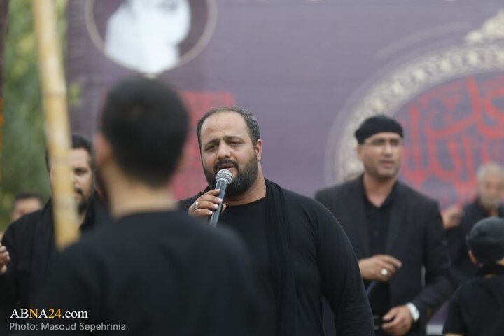 اجتماع هیئات حسینی شمال‌غرب شهر تبریز در روز تاسوعای حسینی