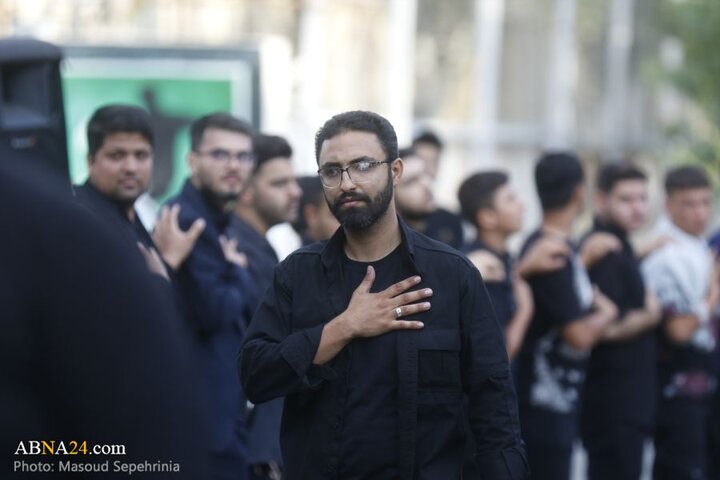 اجتماع هیئات حسینی شمال‌غرب شهر تبریز در روز تاسوعای حسینی