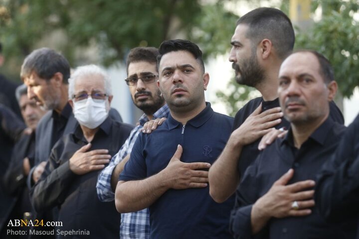 اجتماع هیئات حسینی شمال‌غرب شهر تبریز در روز تاسوعای حسینی