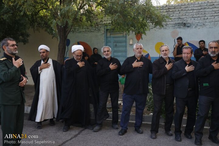 اجتماع هیئات حسینی شمال‌غرب شهر تبریز در روز تاسوعای حسینی