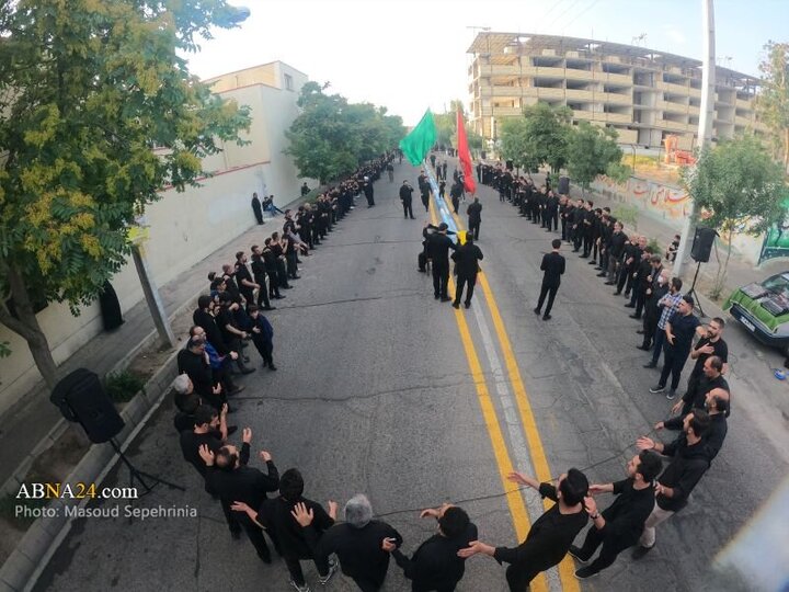 Raporê Wêne: Civata Hey’etên Husenî yên Bakur-Rojava ya Bajêrê Têwrezê di Roja Tasuyayê de
