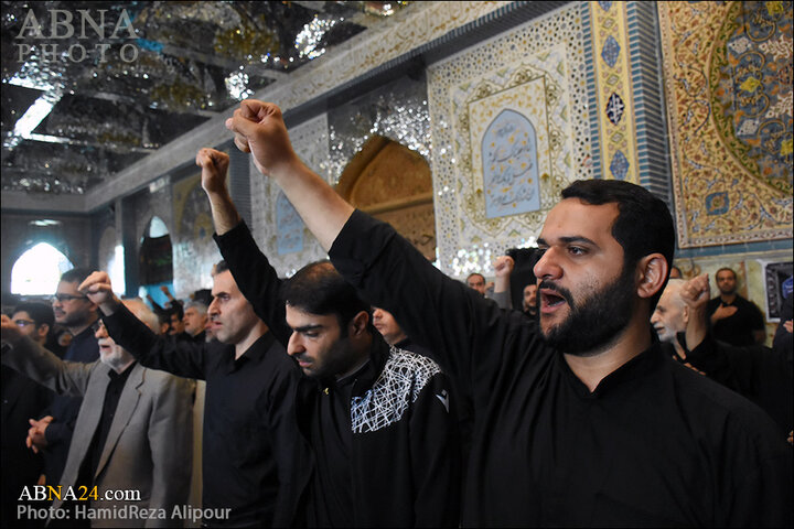 گزارش تصویری | مراسم سوگواری صبح روز عاشورای حسینی در رشت