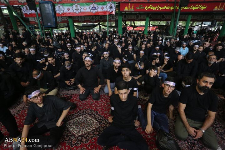 مراسم عزاداری ظهر تاسوعا در آسایشگاه جانبازان شهید مطهری اصفهان