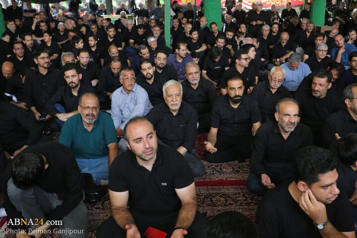 مراسم عزاداری ظهر تاسوعا در آسایشگاه جانبازان شهید مطهری اصفهان
