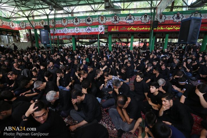مراسم عزاداری ظهر تاسوعا در آسایشگاه جانبازان شهید مطهری اصفهان