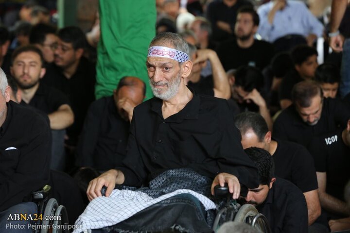 مراسم عزاداری ظهر تاسوعا در آسایشگاه جانبازان شهید مطهری اصفهان