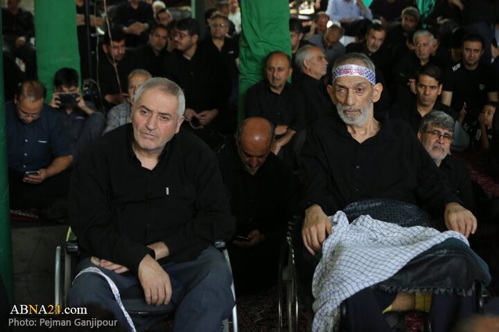 مراسم عزاداری ظهر تاسوعا در آسایشگاه جانبازان شهید مطهری اصفهان