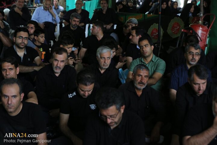 مراسم عزاداری ظهر تاسوعا در آسایشگاه جانبازان شهید مطهری اصفهان