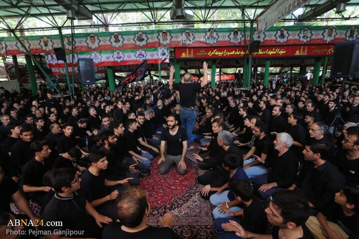 مراسم عزاداری ظهر تاسوعا در آسایشگاه جانبازان شهید مطهری اصفهان