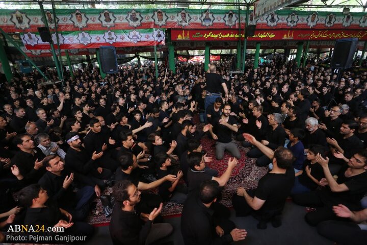 مراسم عزاداری ظهر تاسوعا در آسایشگاه جانبازان شهید مطهری اصفهان