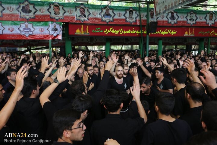 مراسم عزاداری ظهر تاسوعا در آسایشگاه جانبازان شهید مطهری اصفهان